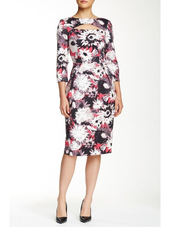 Debbie Shuchat Dresses & Skirts - 🆕 Debbie Shuchat Cutout Yoke Floral Print Dress 6-8